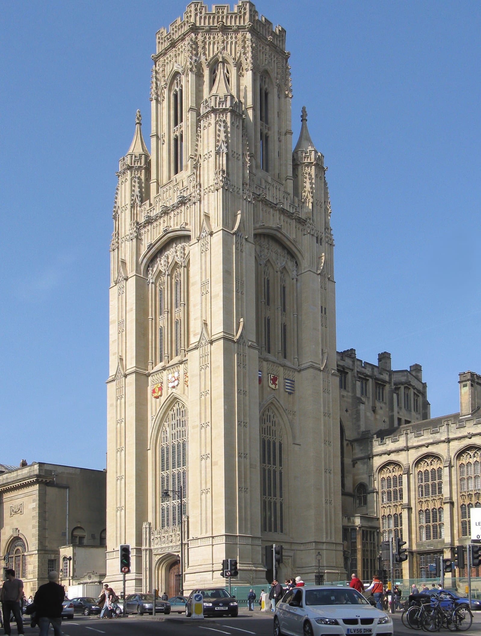The Wills Memorial Building tower, University of Bristol